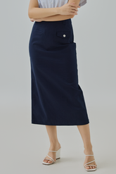 Evie Utility Midi Skirt